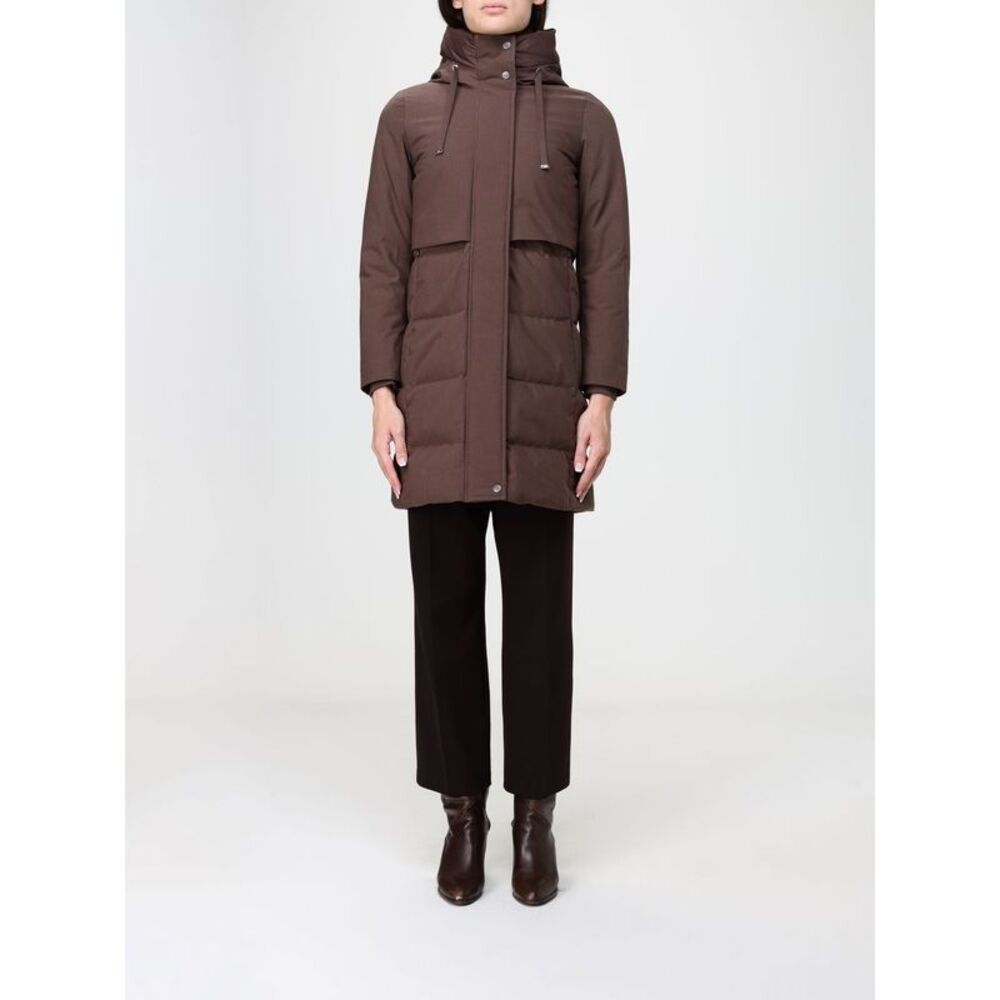 Duno Women Charlene Arborea Wool-Blend And Nylon Duno Down Coat With Hood